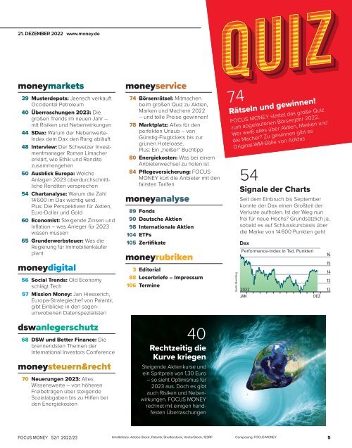 FOCUS MONEY 2022/52 Vorschau