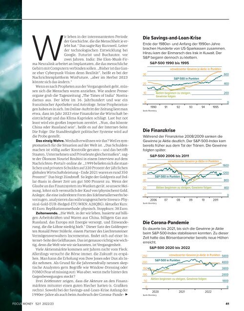 FOCUS MONEY 2022/52 Vorschau