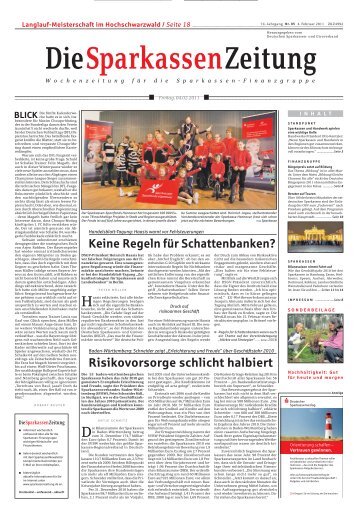 als PDF downloaden - Sparkassenzeitung