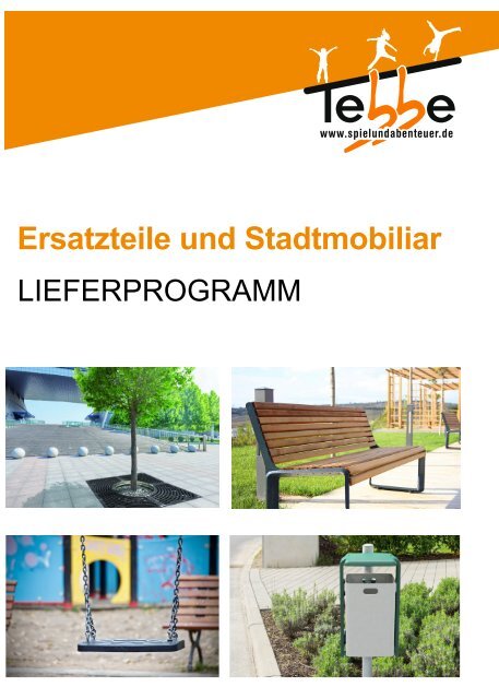 Ersatzteile und Stadtmobiliar - Lieferprogramm