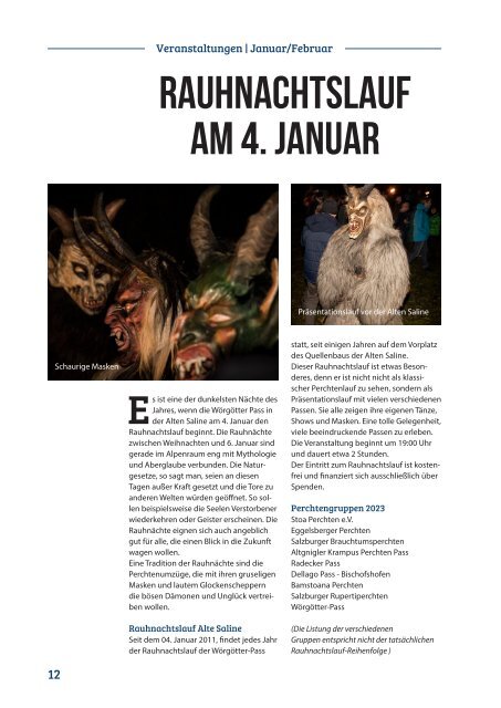 GO Alpenstadt Magazin Januar / Februar 2023