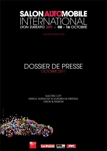 DOSSIER DE PRESSE - Salon automobile Lyon