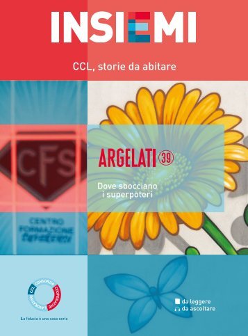 INSIEMI - CCL, Storie da abitare - ARGELATI 39