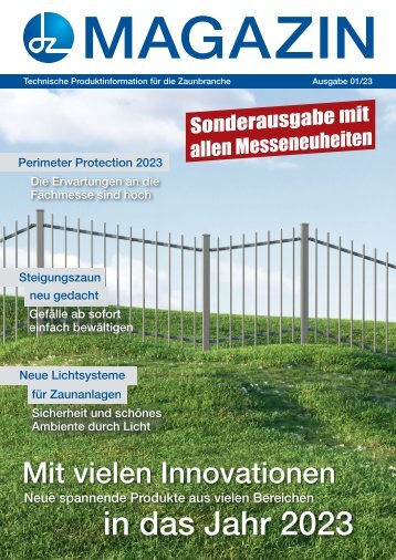 dz MAGAZIN Ausgabe 01/23