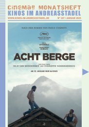Cinemag | Kinoprogramm in Regensburg | Nr. 107 | 01-2023