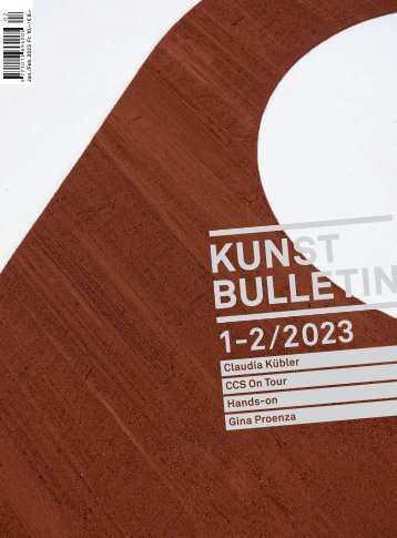 Kunstbulletin Januar/Februar 2023