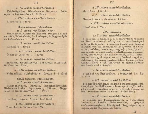 Történeti és statisztikai adatok az 1909. évről. - Magyar Királyi ...