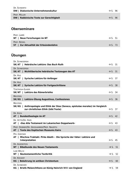 S - Theologische Fakultät - Universität Heidelberg