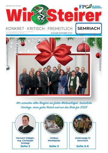 Wir Steirer - Semriach - Dezember 2022