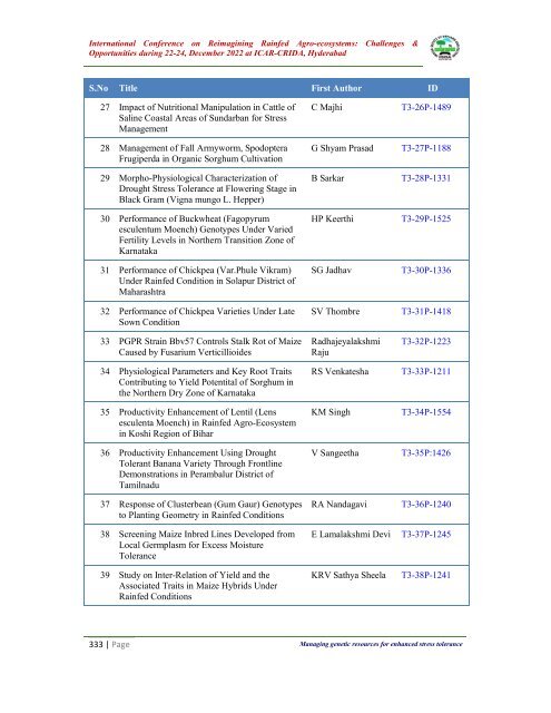 Book of Extended summaries ISDA