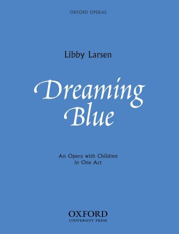 Libby Larsen - Dreaming Blue