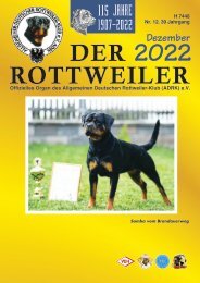 Der Rottweiler - Ausgabe Dezember 2022