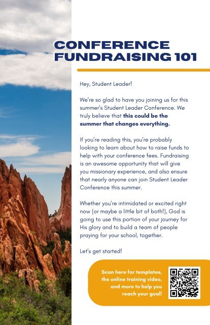 Conference Fundraising 101