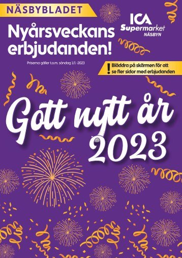 ICA Näsbybladet v52 -22