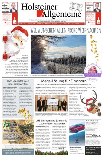 Holsteiner Allgemeine 51 2022