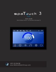Spatouch III instruction ENG