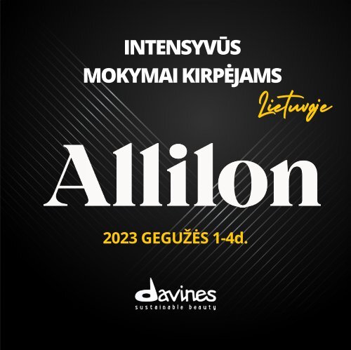 2023.05 Allilon mokymai kirpėjams