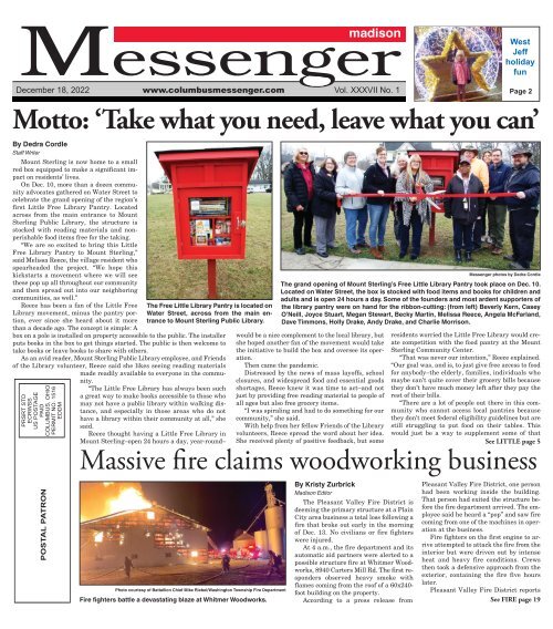 Madison Messenger - December 18th, 2022