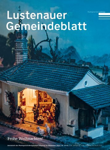 Lustenauer Gemeindeblatt Nr. 51/52 | Freitag, 23. Dezember 2022