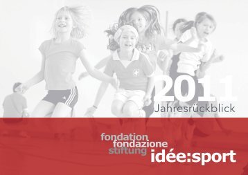 fondation fondazione stiftung idée:sport