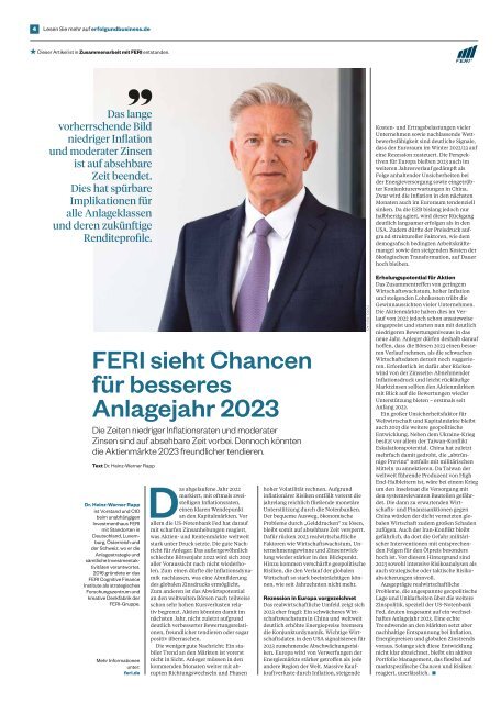 Finanzen 2023