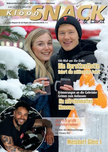 Holsteiner KlöönSNACK - Ausgabe Kiel / Eckernförde - Weihnachten 2022 / Januar 2023