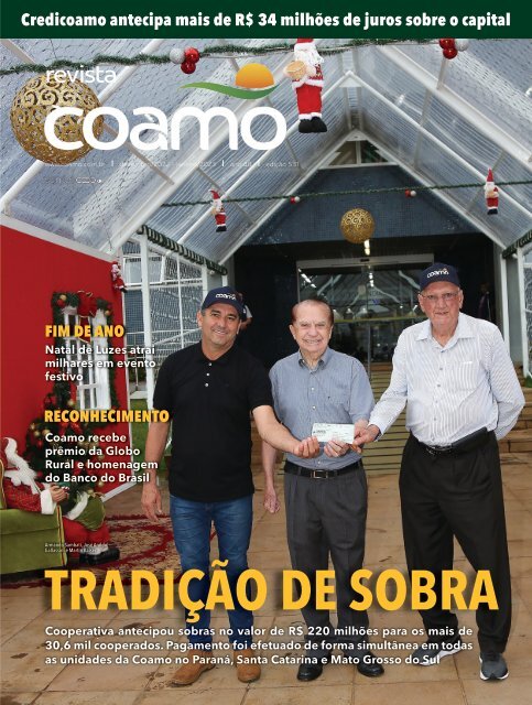 Cooperativa é destaque na revista Globo Rural - Cooperativa Comigo