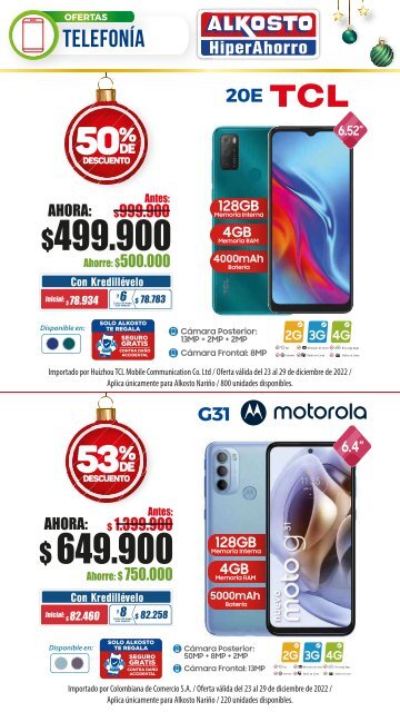 Separata Electrónica - Ofertas del 23 al 29 de diciembre