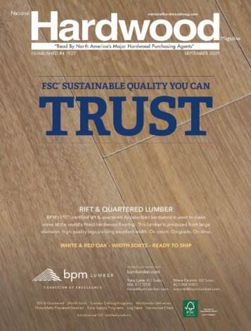 National Hardwood Magazine - September 2019