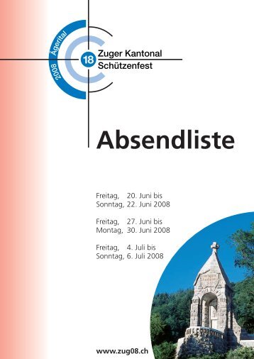 18 Absendliste