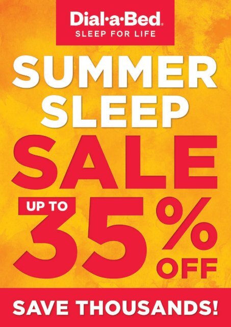 DAB SUMMER SLEEP SALE