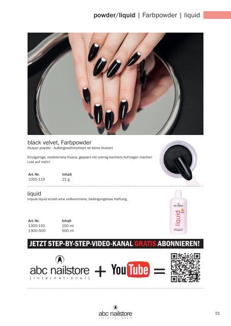 abc nailstore product & training guide | 2023