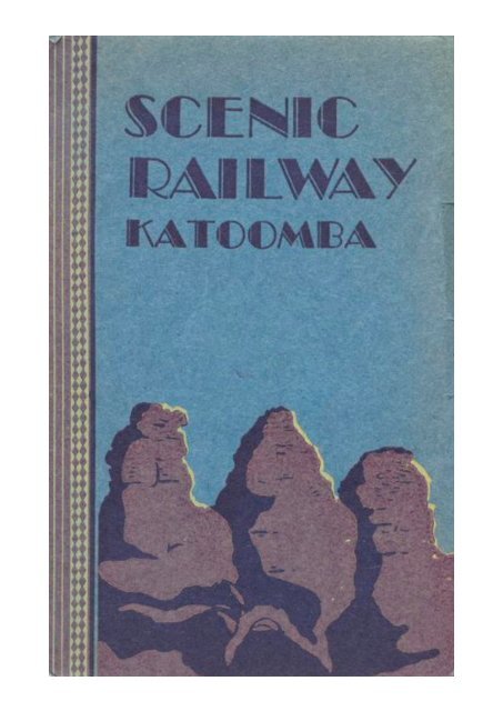 Booklet for the Scenic Railway in Katoomba