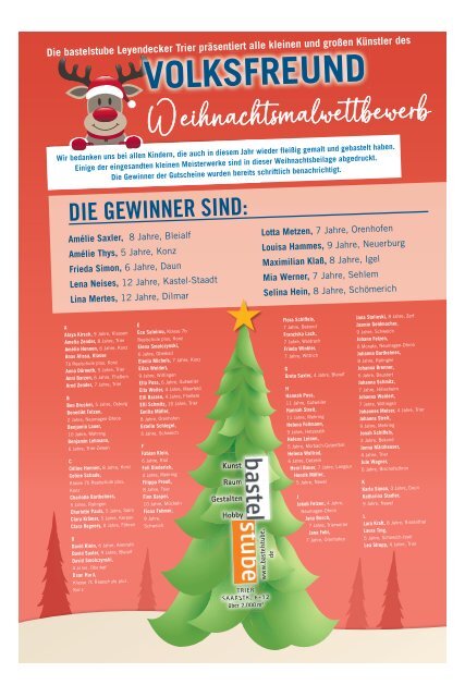 Weihnachtsgrüße aus der Region - 2022