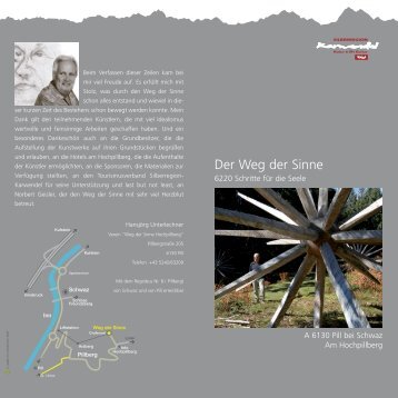 Der Weg der Sinne - Silberregion Karwendel