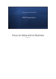 M1-Focus on Value and Business