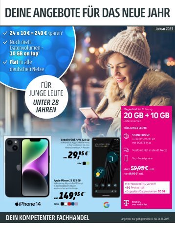 Telekom Monatsflyer Januar2023