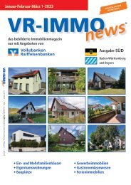 VR-IMMO news Süd 1-2023