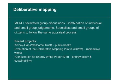 The economics of ecosystem services - Potsdam Institute for Climate ...