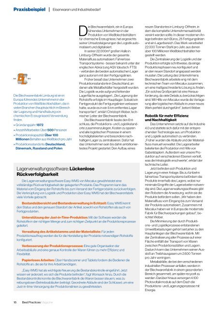  Best Practices Magazin nº27 - Deutsch