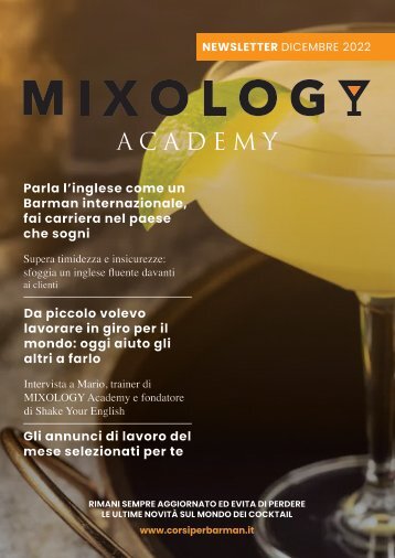 Newsletter Dicembre 2022