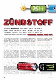 immer mehr energy drinks drängen auf den markt – mal mit ... - Fizzz