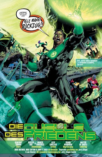 Green Lantern Megaband (Leseprobe) DDCAN062