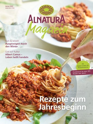 Alnatura Magazin Januar 2023