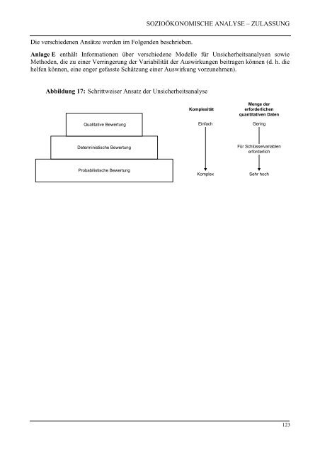 Leitlinien zur Erstellung sozioökonomischer ... - ECHA - Europa