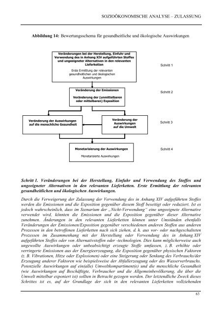 Leitlinien zur Erstellung sozioökonomischer ... - ECHA - Europa