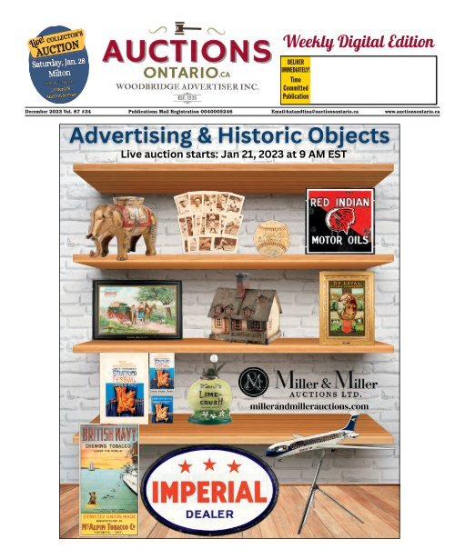 Woodbridge Advertiser/AuctionsOntario.ca 20221229