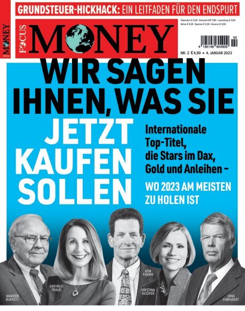 FOCUS MONEY 2023/02 Vorschau