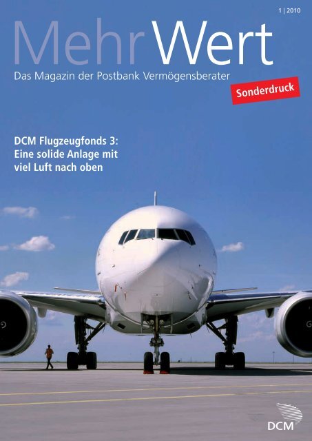 Das Magazin der Postbank Vermögensberater DCM Flugzeugfonds ...