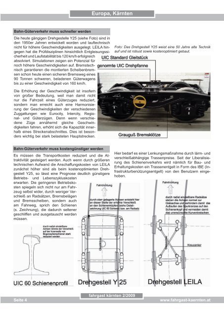 magazin für fahrgäste Rosentalbahn wird saniert ... - Fahrgast Kärnten